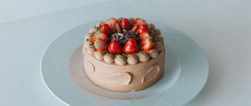 チョコ生イチゴショート